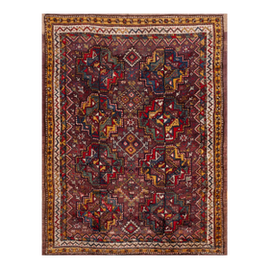 Antique Persian Quchan Rug