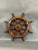 1920s Eight Spoke Ships Wheel with Solid Brass For Sale - Image 5 of 7