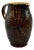 Antique Natural Foliage Stoneware Ale Pitcher Vase from Royal Doulton Lambeth, 1902 For Sale
