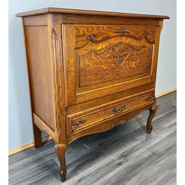 French Oak Cabinet For Sale - Image 6 of 12
