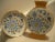Metal Vintage 1960s Painted Ceramic Vase & Matching Plate with 14k Gold Trim From Poland - Set of 2 For Sale - Image 7 of 7