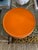 Paint Hand Painted Lacquered Scallop Tray Orange For Sale - Image 7 of 12