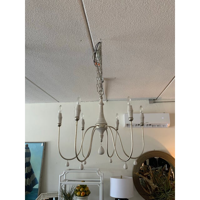 Clay Chandelier For Sale In West Palm - Image 6 of 6
