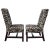 1990s Ralph Lauren High Back Tiger Dining Accent Chairs, Pair For Sale - Image 5 of 12