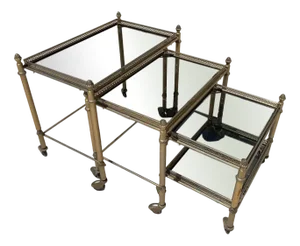 Nesting Tables from Maison Jansen, Set of 3
