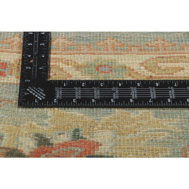 2010s Vintage Modern Persian Sultanabad Rug - 09'10 X 14'00 For Sale In Dallas - Image 6 of 10