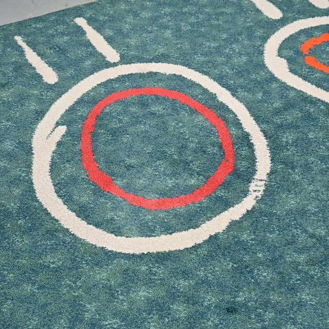 Postmodern Ring O Rug by Richard Starkey (Ringo Starr) for Ege Axminster, 1988 For Sale - Image 3 of 7