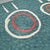 Postmodern Ring O Rug by Richard Starkey (Ringo Starr) for Ege Axminster, 1988 For Sale - Image 3 of 7