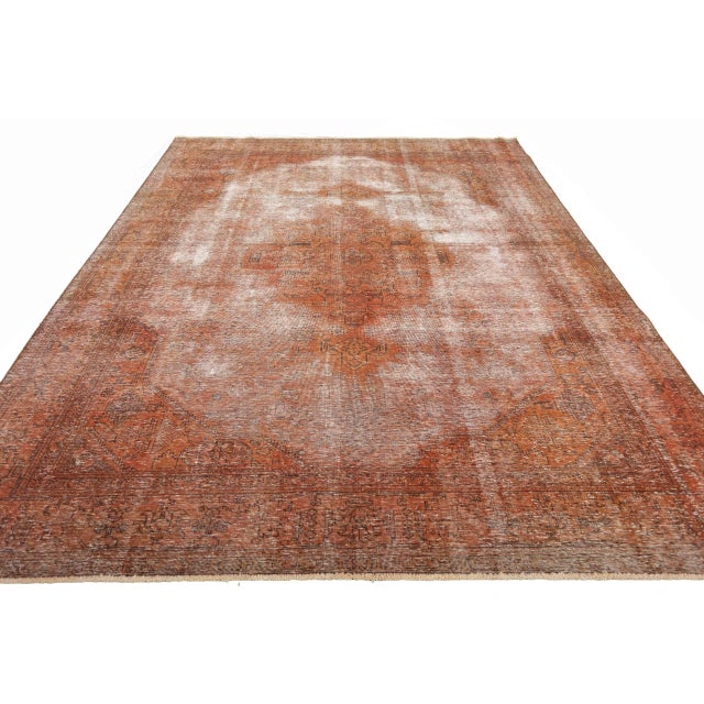 Vintage Pakistani Hand-Knotted Rug For Sale - Image 4 of 13