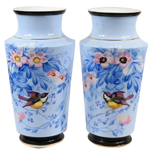 Vintage Porcelain Vases, Set of 2