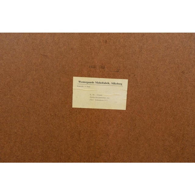 Mid-Century Teak Dresses by E. Jensen & J. Andersen for Westergaard Mobelfabrik, 1960s For Sale - Image 13 of 14