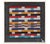 Modern framed tapestry Ottavio Missoni (Ragusa, 11 febbraio 1921 – Sumirago, 9 maggio 2013) Italy 1979 Signed and dated...