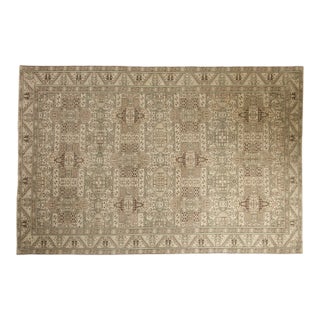 Vintage Distressed Sparta Carpet - 6'4" x 9'5" For Sale