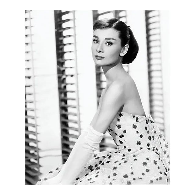 Audrey Funny Face 1957, Silver Gelatin Print, 1957 For Sale