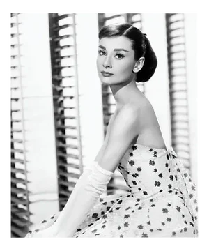 Audrey Funny Face 1957, Silver Gelatin Print, 1957