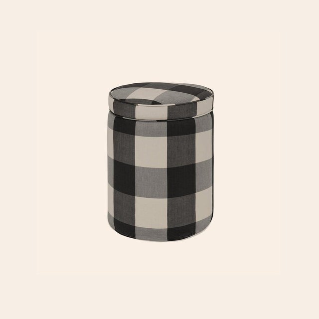 Black Pepper Aurora Ottoman by Ceraudo For Sale - Image 8 of 8
