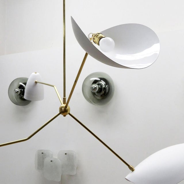 Metal Balancier™ Chandelier For Sale - Image 7 of 10