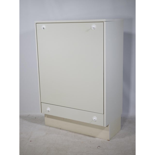 1980s Postmodern Wooden Highboard Cabinet with Fold-Out Desk from Interlübke, 1970s-1980s For Sale - Image 5 of 18