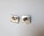 Metal Pearl and Mother of Pearl Cufflinks For Sale - Image 7 of 7