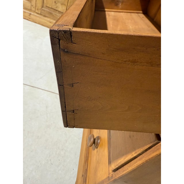 Antique Pine Three Drawers - Chest of Drawers From England For Sale - Image 18 of 18