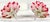Early 21st Century Pair of Trompe l'Oeil Flower Earrings in Porcelain and Silver - Didier Gardillou For Sale - Image 5 of 7