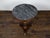Wood English Regency Period 19th Century Mahogany Side Table with Grey Marble Top For Sale - Image 7 of 10