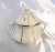 Mid-Century Modern 1950s White Four Piece Sugar and Creamer Set For Sale - Image 3 of 6