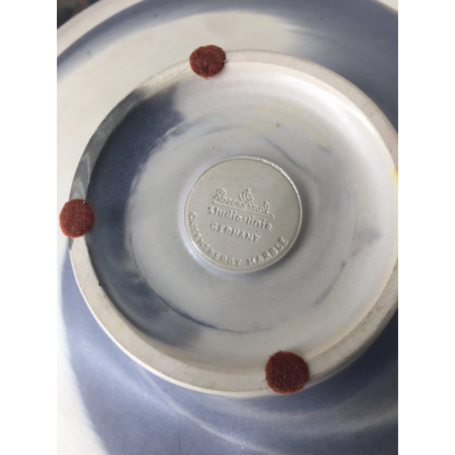 Rosenthal Uta Feyl Rosenthal Queensbury Marble Serving Bowl For Sale - Image 4 of 5