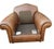 Experience the pinnacle of classic comfort with premium Hancock & Moore leather club chair & matching ottoman Handcrafted...
