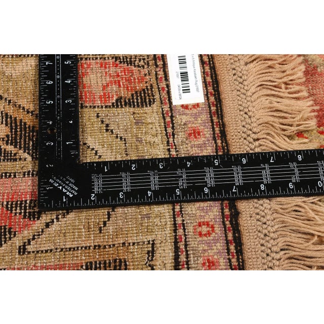Antique Persian Karabakh Pictorial Rug - 04'09 X 06'04 For Sale In Dallas - Image 6 of 9