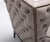 Lavender Birch Leather Wing Chair and Ottoman For Sale - Image 10 of 15