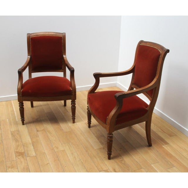 Set of Empire Style Armchairs For Sale - Image 9 of 10