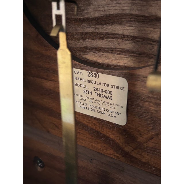 1970s Seth Thomas Grandfather Clock For Sale In New York - Image 6 of 6