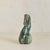 Green Vintage French Green Marble Female Form Sculpture For Sale - Image 8 of 18