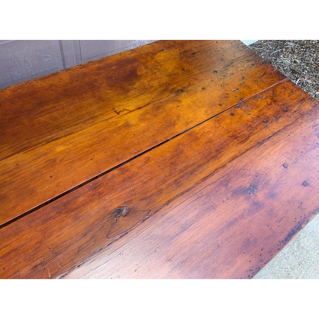 19th Century Pine Hutch Table For Sale - Image 10 of 15