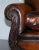 Brown Leather Two Seat Sofa For Sale - Image 12 of 18