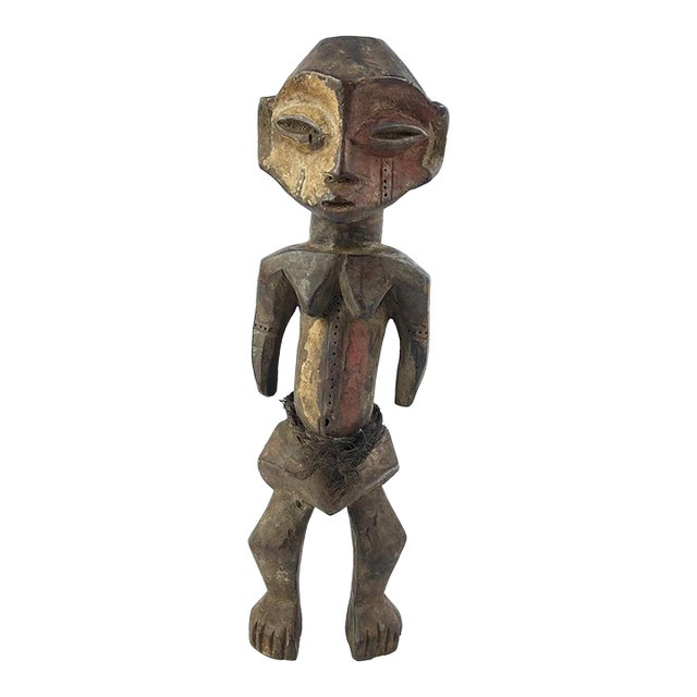 Early 20th Century Ngwaka Painted Figure For Sale