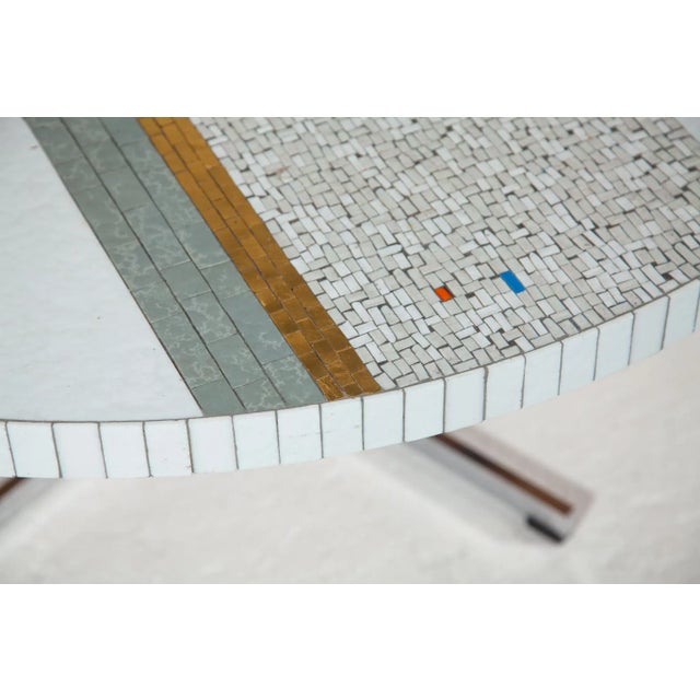 Large Mosaic Coffee Table by Berthold Müller For Sale - Image 6 of 9