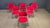 Vintage set of six DSC 106 Side Chairs, designed by the renowned Giancarlo Piretti for Castelli. These chairs are a...