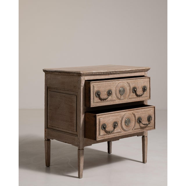 French French Oak Chest of Drawers, Antique, France, 19th Century For Sale - Image 3 of 15