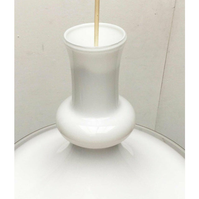 Vintage Danish Etude Glass Pendant Lamp by Michael Bang for Royal Copenhagen, 1970s For Sale - Image 10 of 17