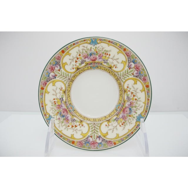 Wedgwood Colorful Floral St Austell China Demitasse Coffee Cup & Saucer Set For Sale - Image 16 of 17