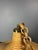 1970s Mid-Century Modern Italian Witch Hat Pencil Reed Rattan Bamboo and Brass Pendant Lamp, 1970s For Sale - Image 5 of 12
