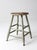 Wood Vintage Painted Farmhouse Stool For Sale - Image 7 of 13