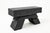 Sculptural Hardwood Side Table by Logniture For Sale - Image 6 of 11