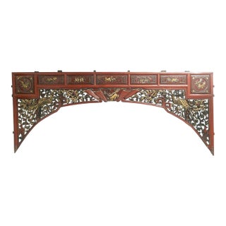 Arch Intricate Carved Large For Sale