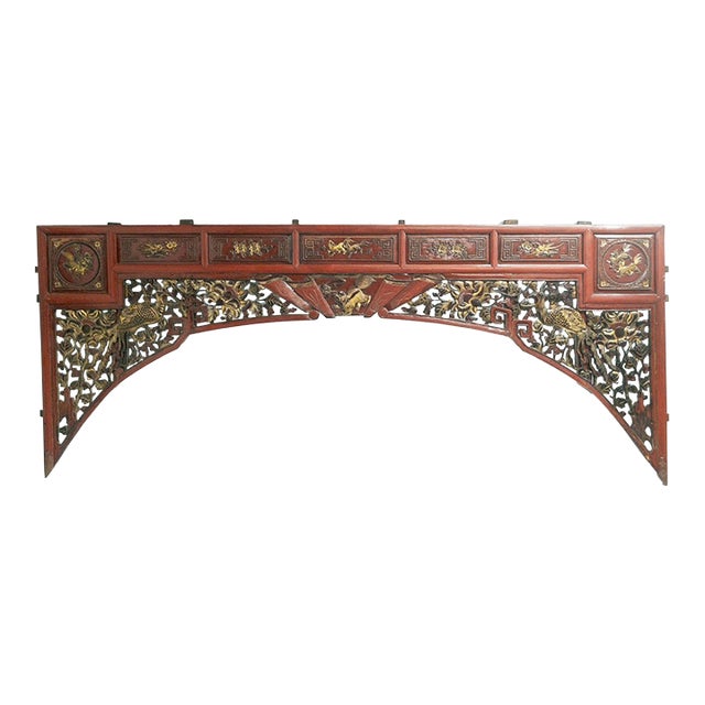 Arch Intricate Carved Large For Sale