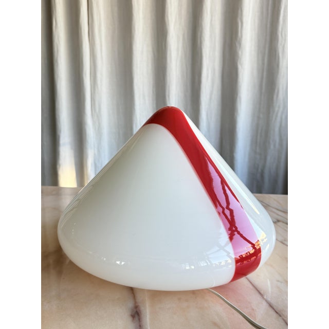 Space Age Mico 41 Table Lamp in Murano Glass attributed to Renato Toso for Leucos, Italy, 1970s For Sale - Image 14 of 14
