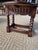English Style Oak Drop Leaf Side Table For Sale - Image 10 of 13