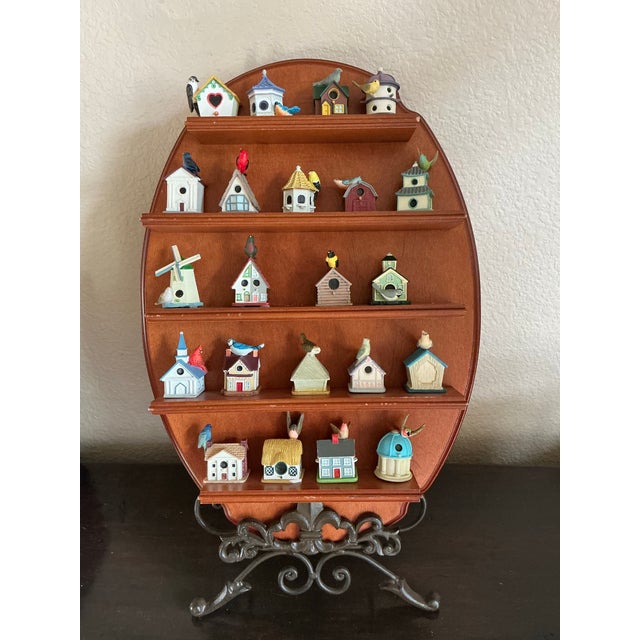 Collector Item, Lenox Garden Birdhouse Thimble Collection For Sale In Dallas - Image 6 of 8